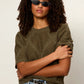 Diamond Stitch Sweater Tee by Sanctuary in Kalamata