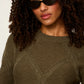 Diamond Stitch Sweater Tee by Sanctuary in Kalamata