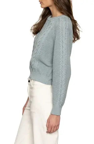 Nomad Cable Popover by Sanctuary in Sky Gray