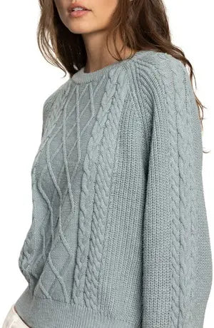 Nomad Cable Popover by Sanctuary in Sky Gray