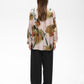Meadow Blouse by InWear in Multi Painted Flower White
