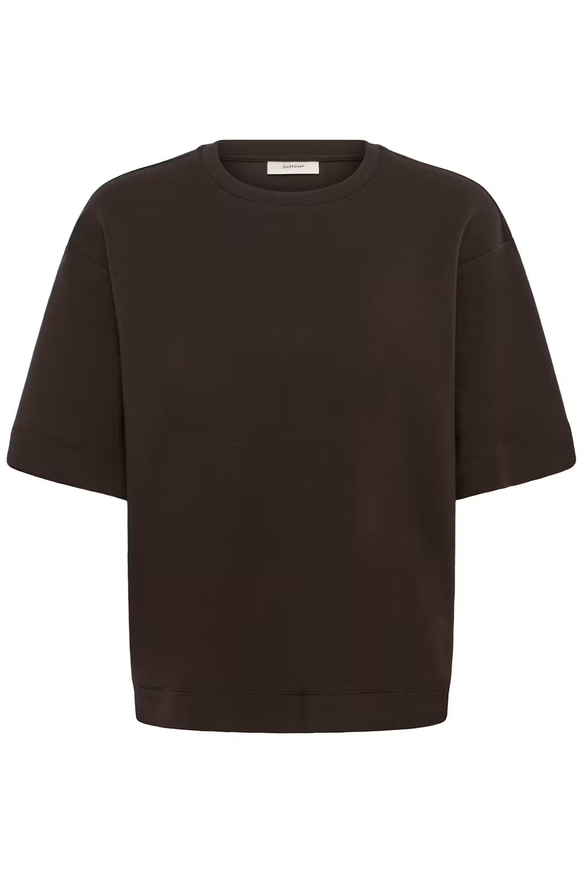 Pannie Oversize T-Shirt by InWear in Chocolate Brown