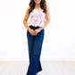Sailor Front Patch Pocket Jean By Letter to Juliet in Dark