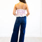 Sailor Front Patch Pocket Jean By Letter to Juliet in Dark