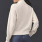 Boucle Sweater Jacket by Sanctuary in Chalk