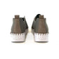 Tulip Electric Embroidery Wedge Shoe by Ilse Jacobsen in Falcon