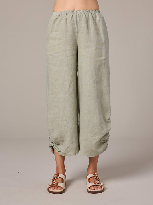 Ruched Pant by Cut Loose in Balsam