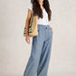 Teakie Stripe Trouser by White Stuff in Blue