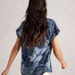 Ellie Organic Cotton Shirt by White Stuff in Blue Multi