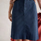 Tia Chino Skirt by White Stuff in Dark Navy