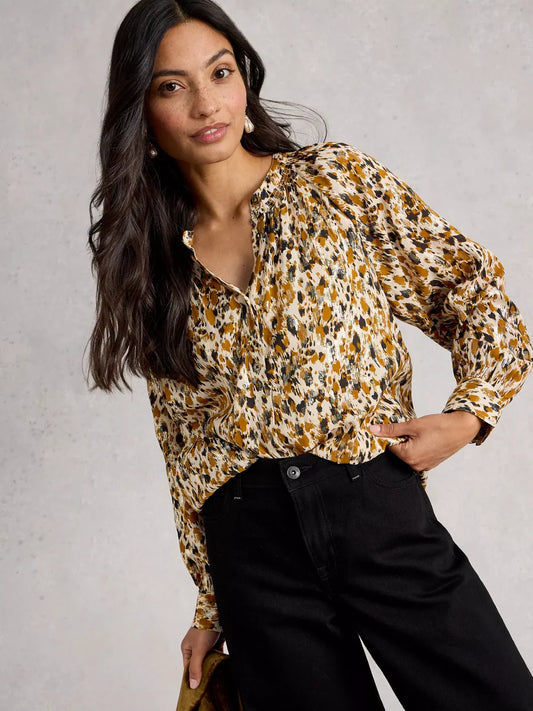 Ari Metallic Top by White Stuff in Chart