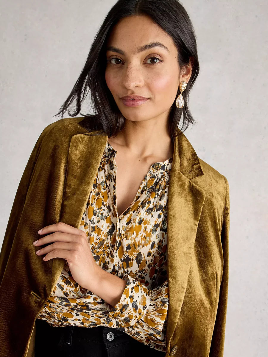 Ari Metallic Top by White Stuff in Chart