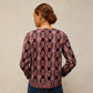Weaver Notch Long Sleeve Tee by White Stuff in Pink Print