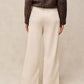 Tia Cord Wide Leg Trouser by White Stuff in Natural White
