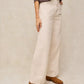 Tia Cord Wide Leg Trouser by White Stuff in Natural White