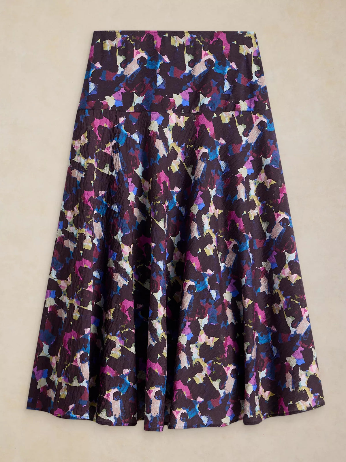 Gianna Bias Cut Midi Skirt by White Stuff in Pink Multi
