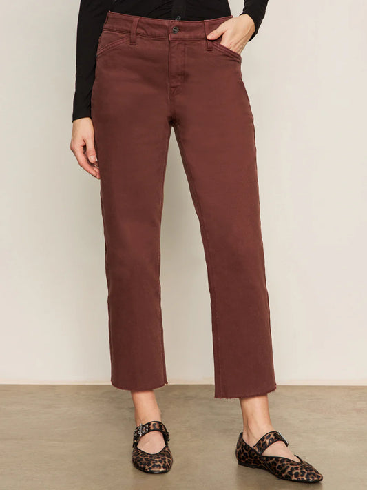 Cadence 90's Straight Crop Jean by Sanctuary in Chicory