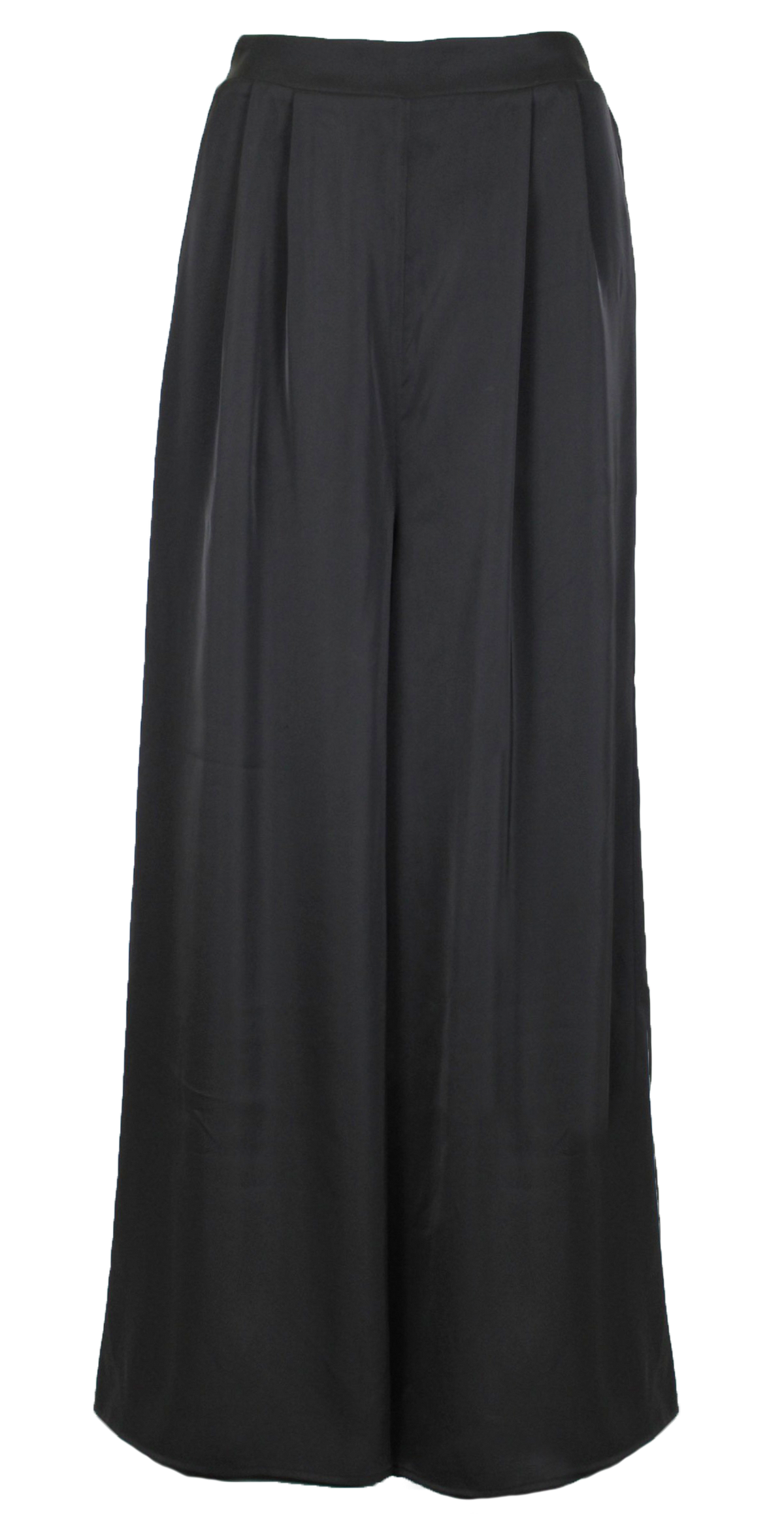 Satin Pants by Anonyme in Charcoal