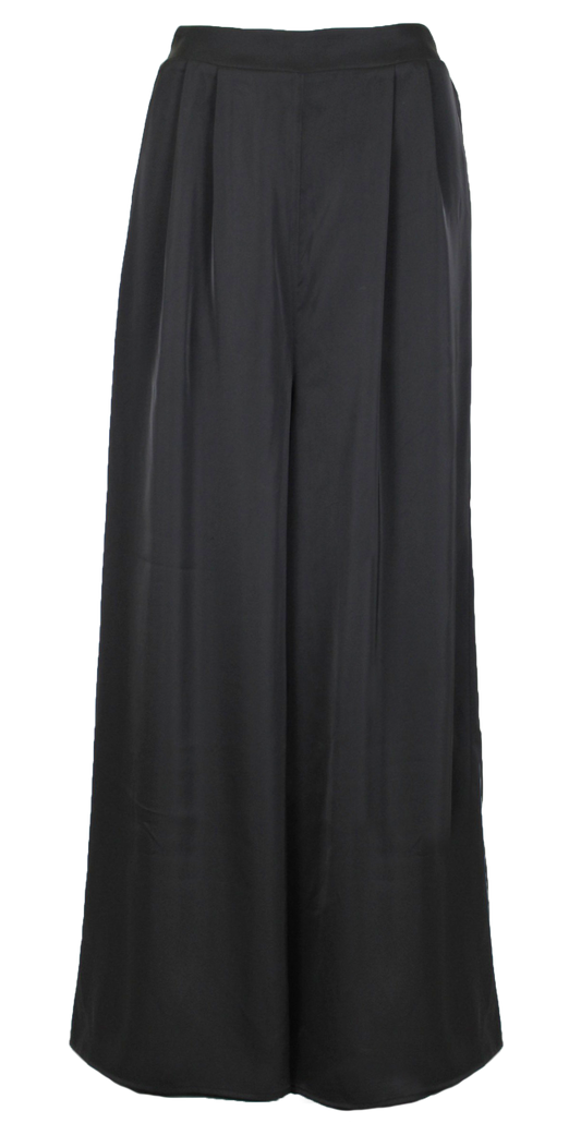 Satin Pants by Anonyme in Charcoal
