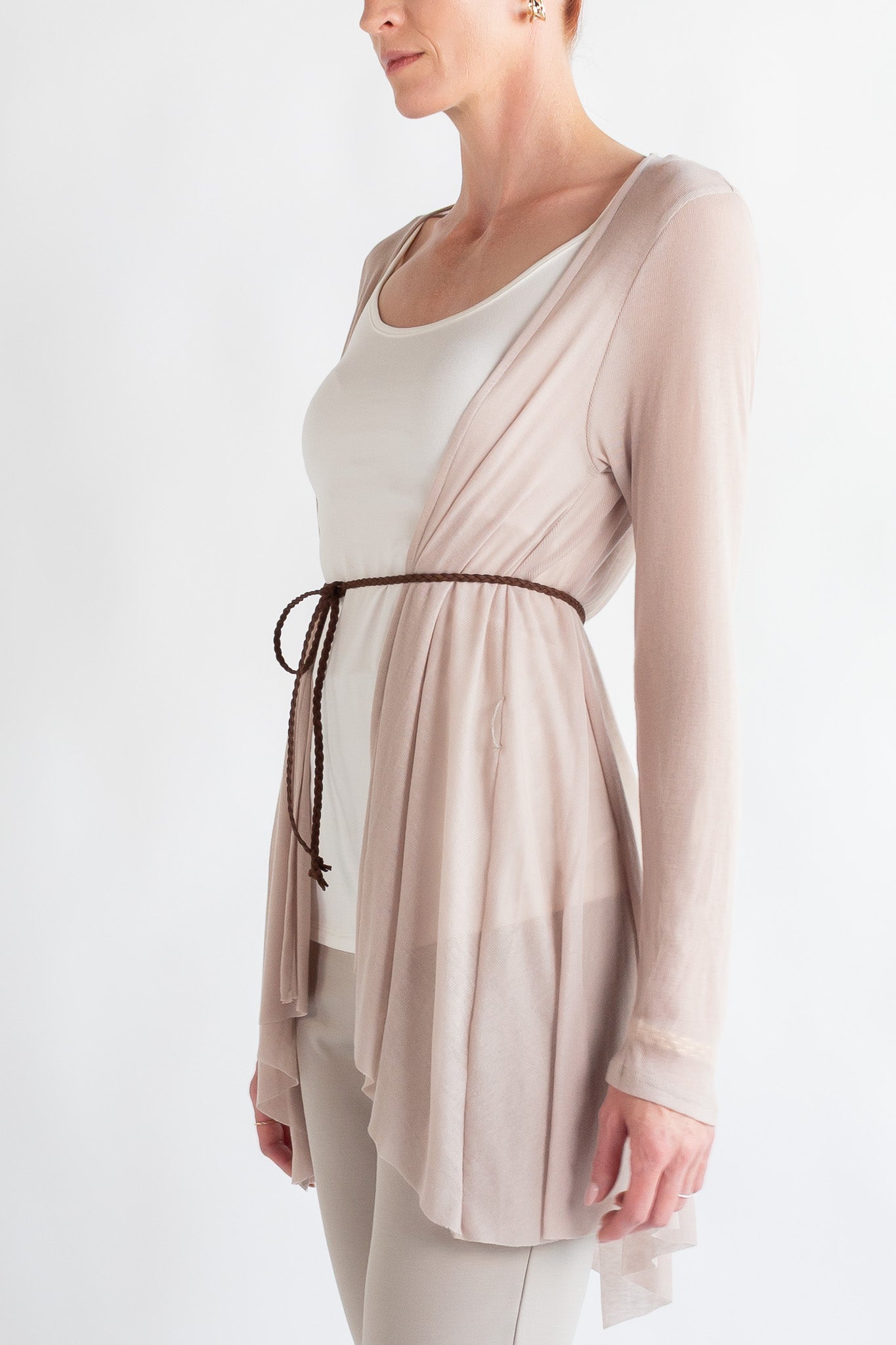 Aire Cardi by Revir in Mist