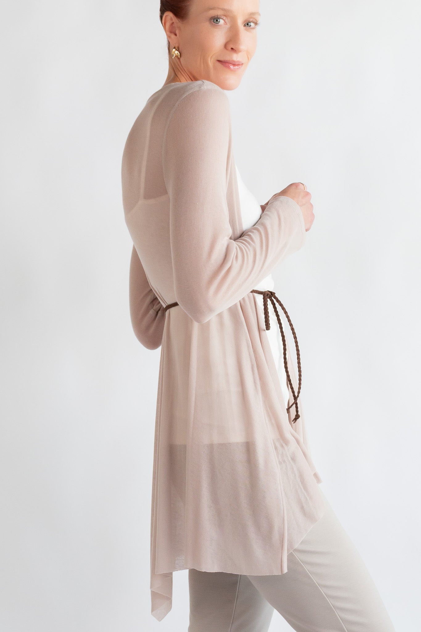 Aire Cardi by Revir in Mist