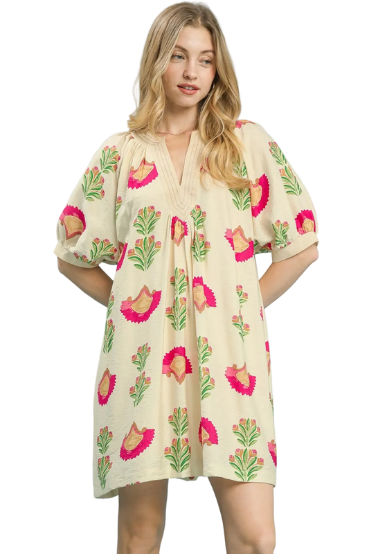 Dress by Umgee in Cream