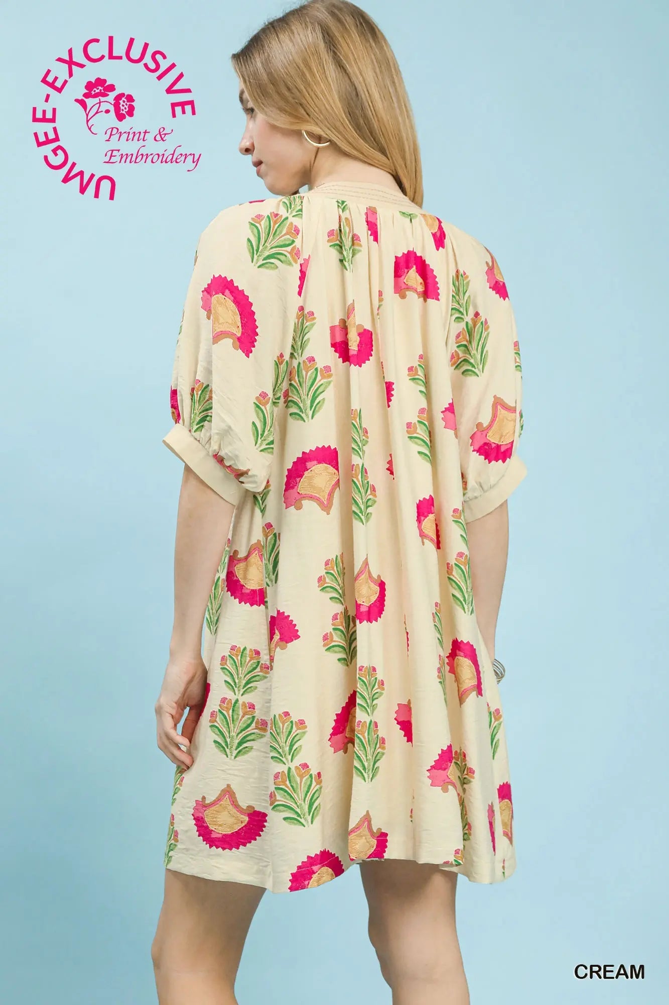Dress by Umgee in Cream