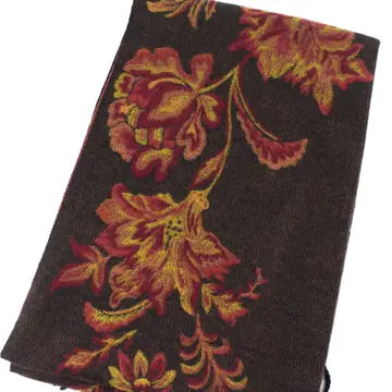 Floral Scarf by Pretty Persuasions in Black