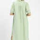Gingham Midi Dress by Umgee in Sage