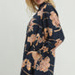Floral Print Mini Dress by Umgee in Navy