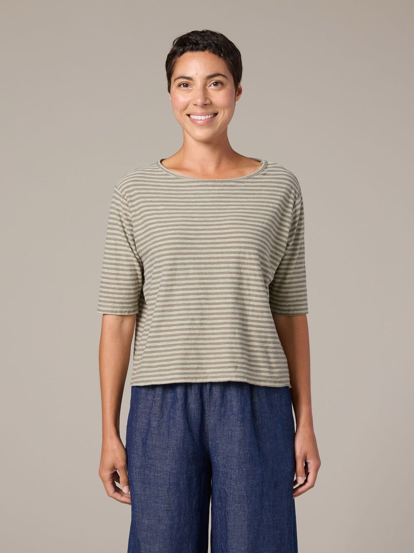 Elbow Sleeve Top by Cut Loose in Balsam