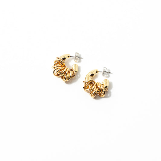 Jepo Earring by Anne Marie Chagnon in Gold