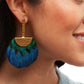 Tucket Blue Grecian Earrings by Brackish