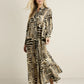 Button-Down Dress by Summum in Animal Print