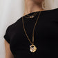 Gretel Necklace by Anne-Marie Chagnon in Gold