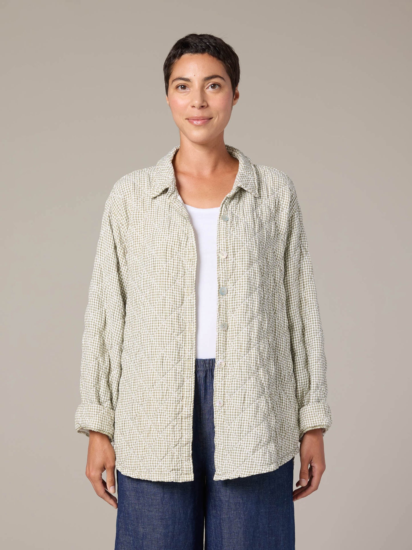 Big Shirt Jacket by Cut Loose in Balsam