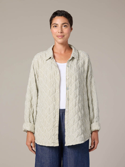 Big Shirt Jacket by Cut Loose in Balsam