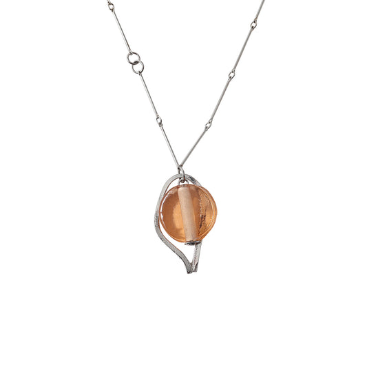 Dolly Necklace by Anne-Marie Chagnon in Amber