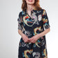 Chatham Dress by Dizzie Lizzie in Black Dragons