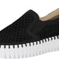 Tulip Platform Shoe by Ilse Jacobsen in Black