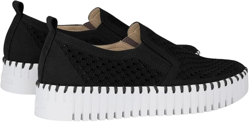Tulip Platform Shoe by Ilse Jacobsen in Black