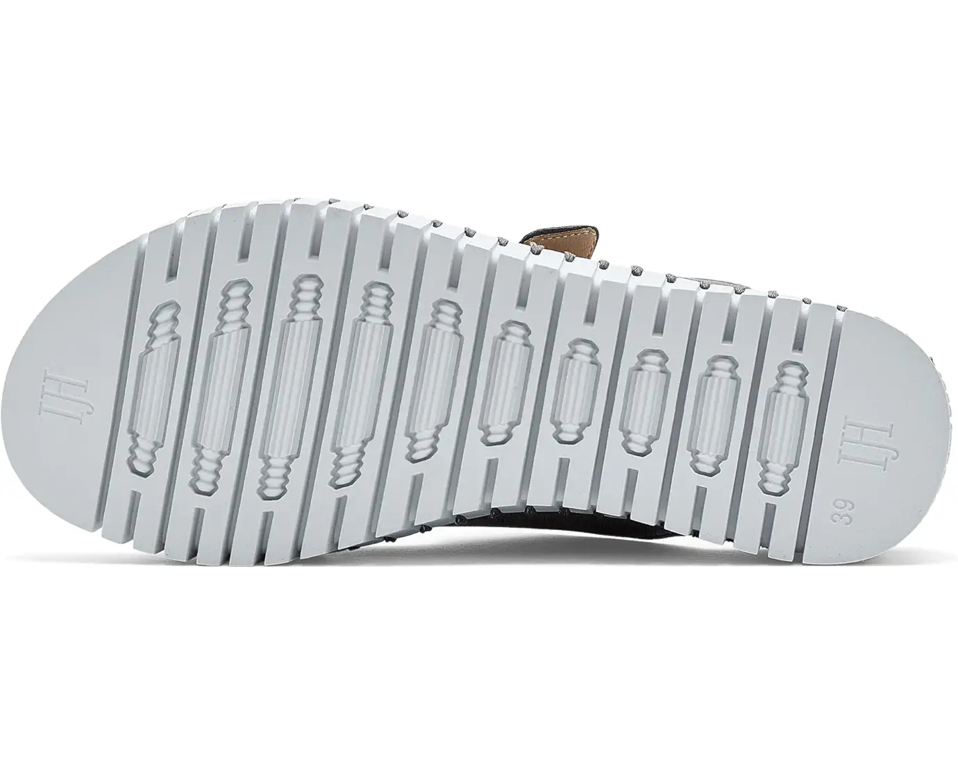 Tulip Slide Sandals by Ilse Jacobsen in Grey