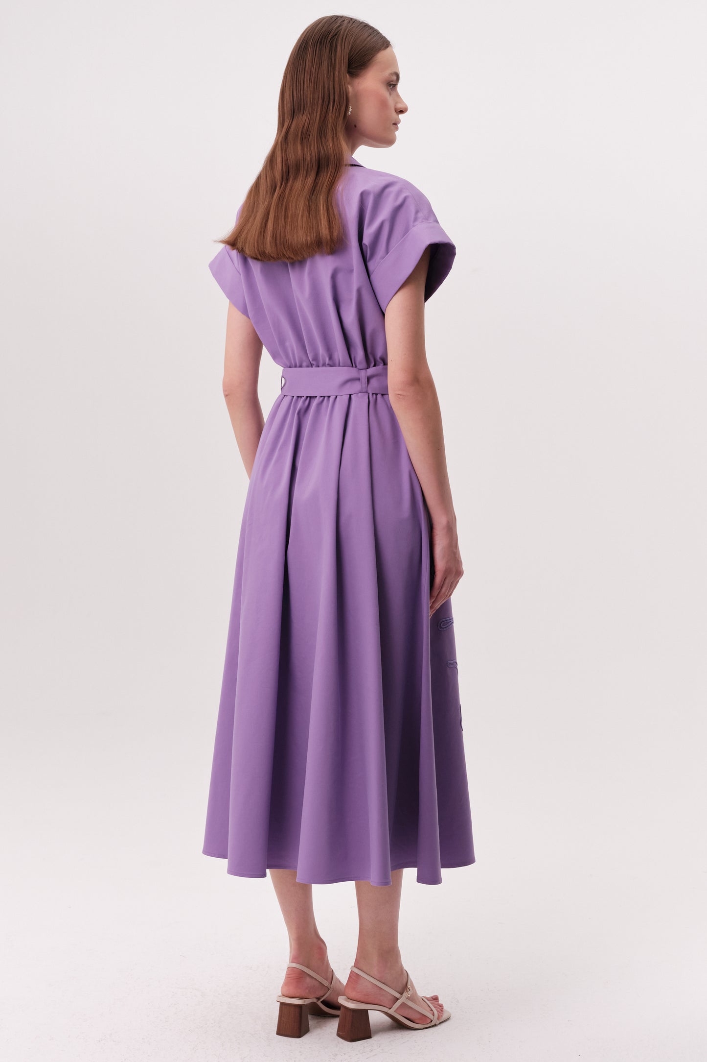 Kelsie Dress by Exquise in Lilac