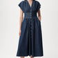 Evan Dress by Exquise in Blue