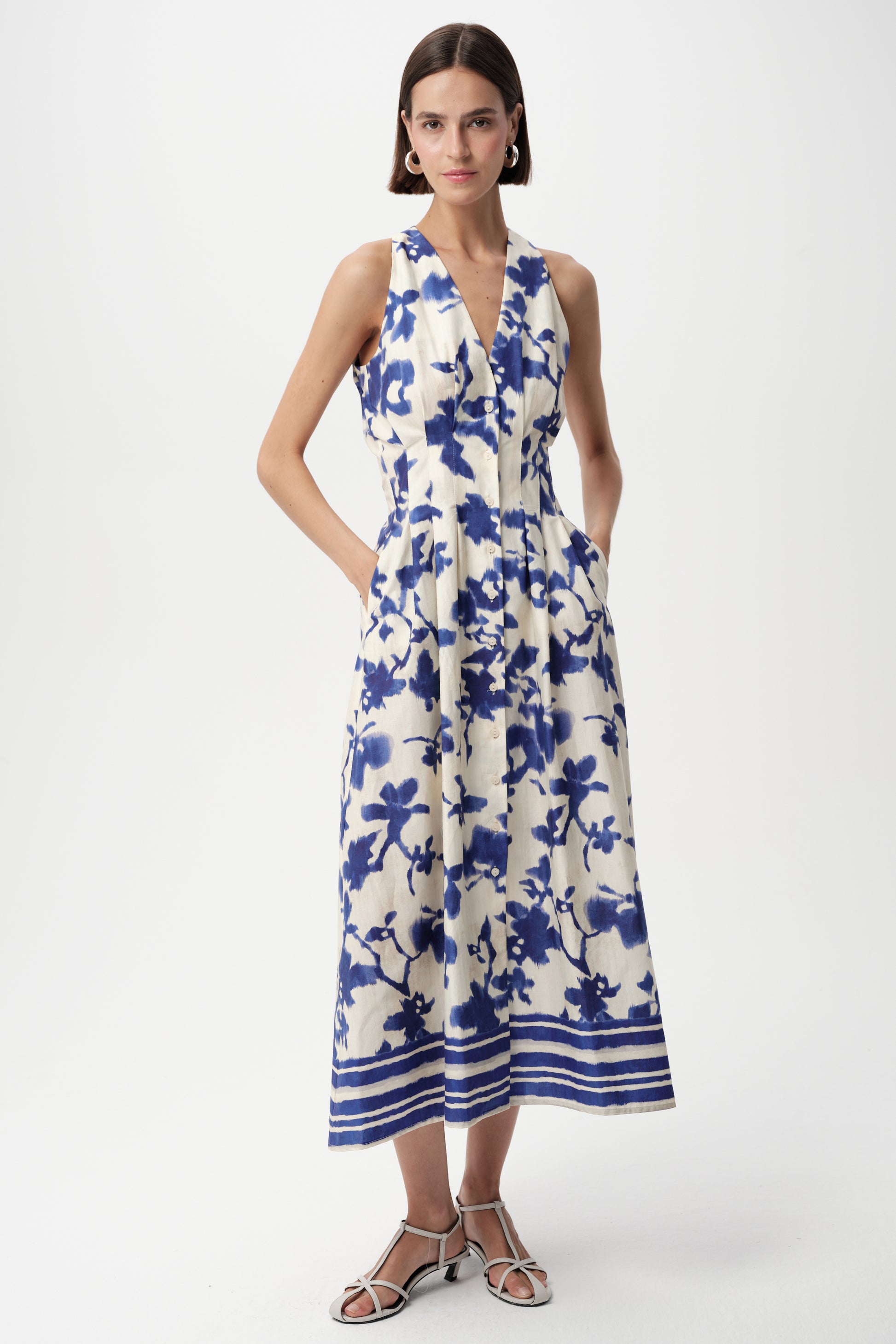 exquise blue dress Zeta Dress by Exquise in Sax-Bone 8
