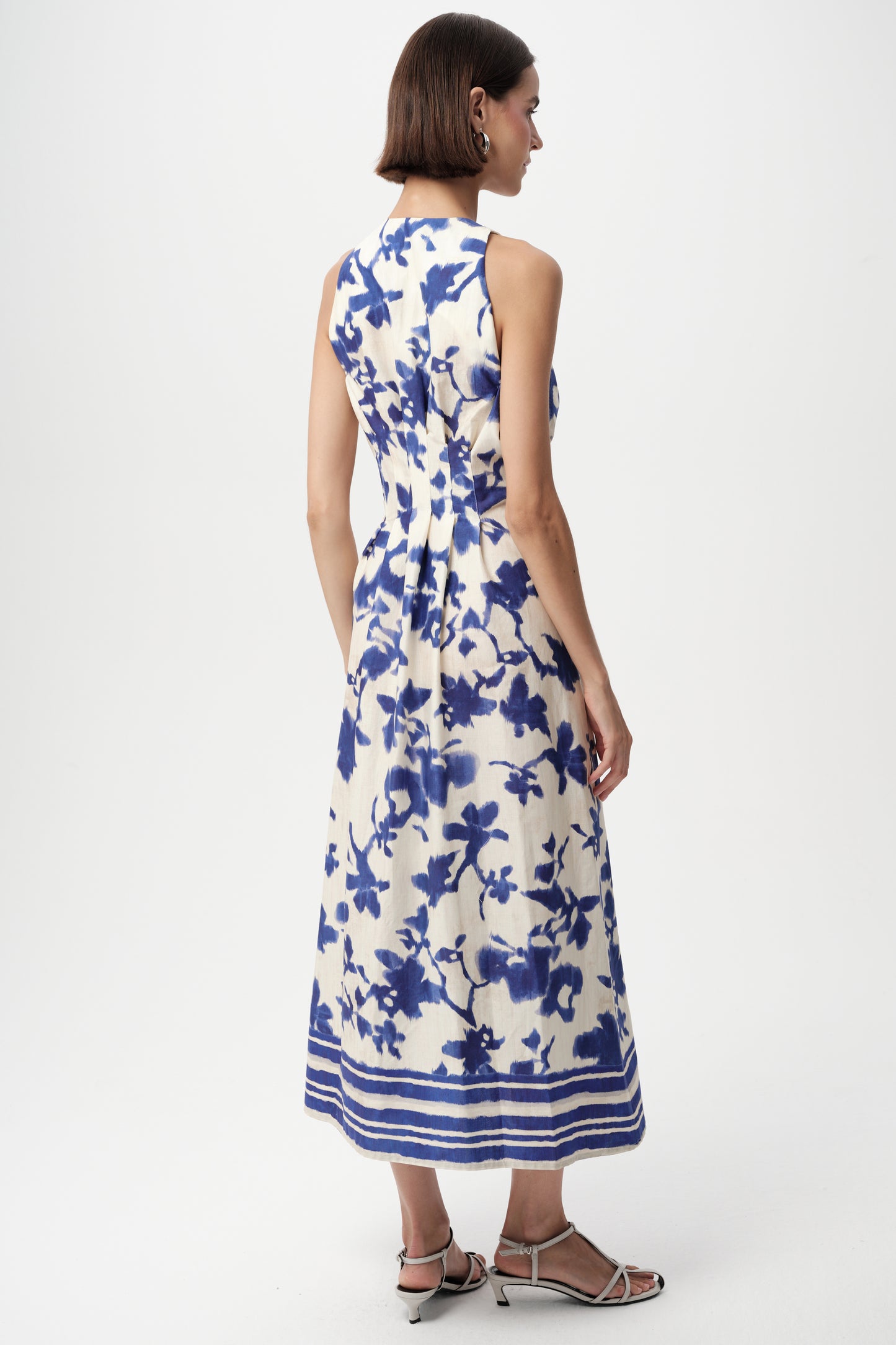 Zeta Dress by Exquise in Sax-Bone