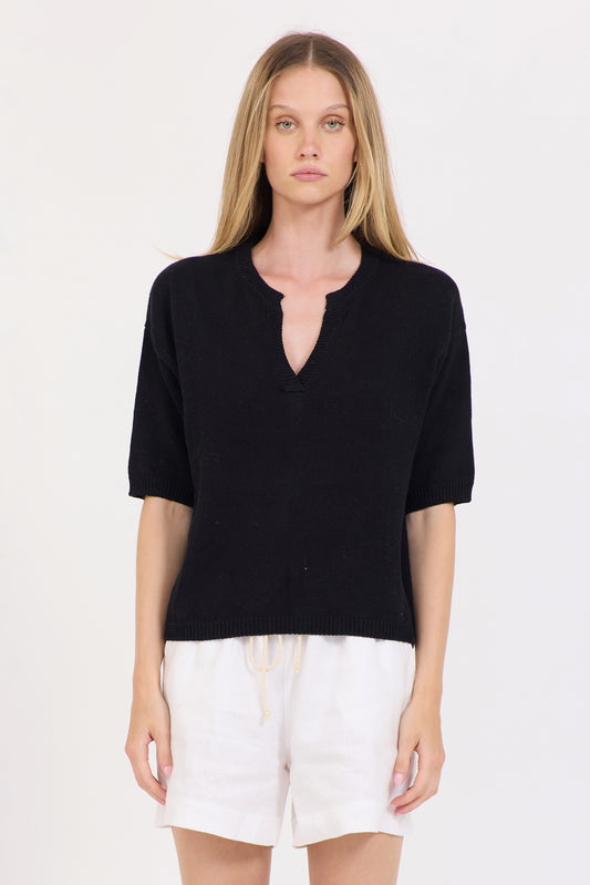 Malene Pullover by One Grey Day in Black