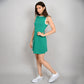 Alera Soft Knit Dress Dress by RD Style in Green