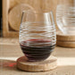 Solis™ stemless wine glass by Design Ideas