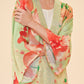 Watercolour Orchids Kimono Jacket by Powder UK